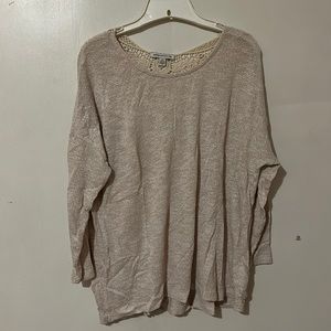 AEO Lace Back Sweater